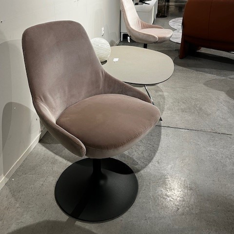 Sovet Cadira set van 2 stoelen in stof (velvet) - 4
